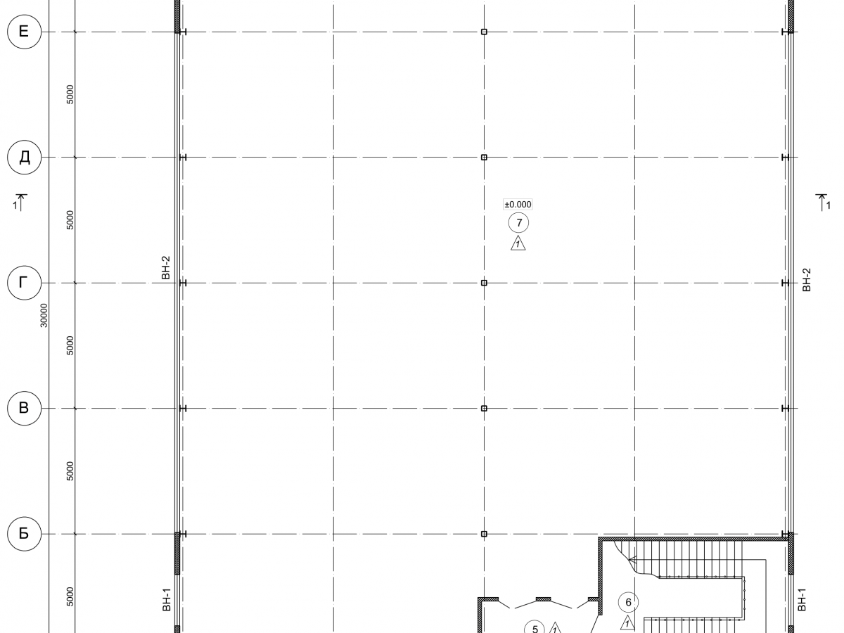 Планировка Торговый центр из сэндвич-панелей -  фото 2